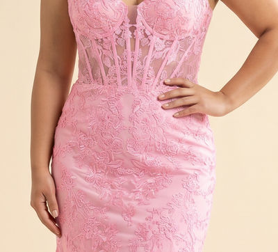 Robe Sirène Rose Bonbon