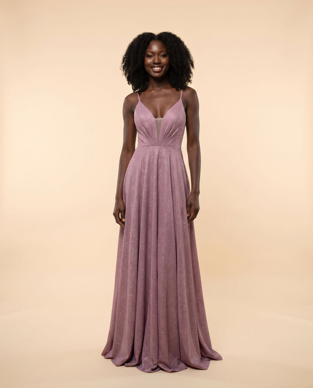 Robe Brillante Décolleté Musk