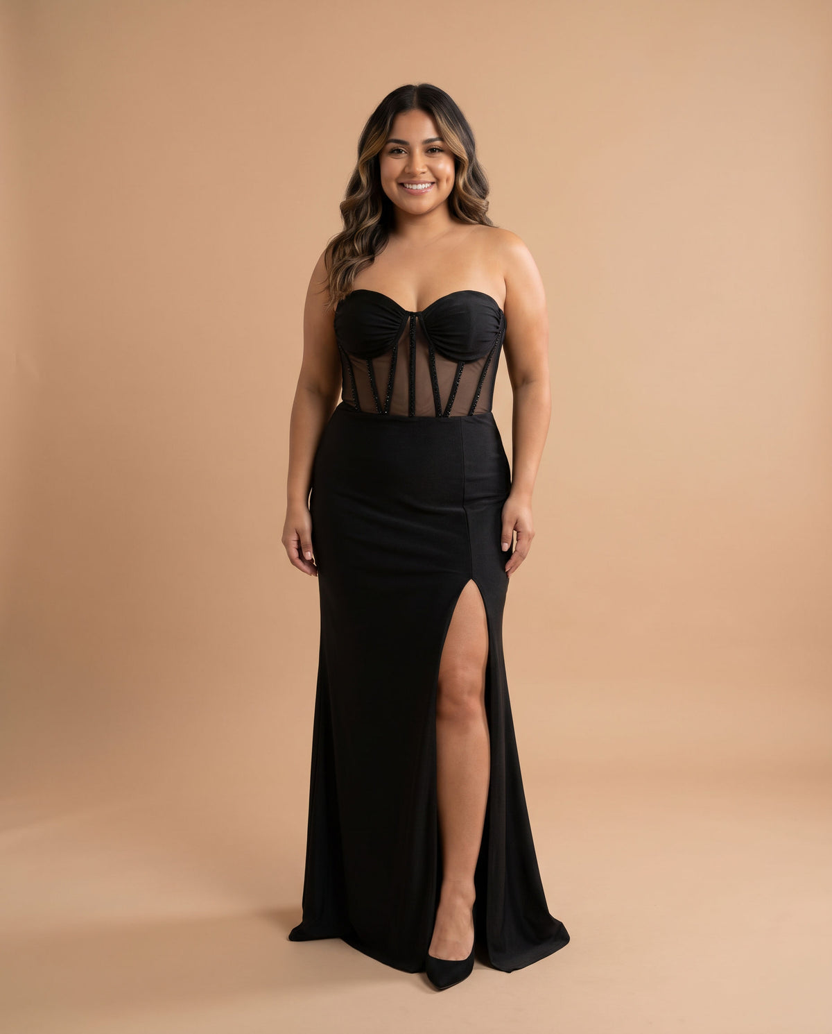 Robe Corset Noire