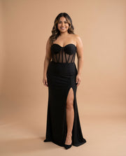 Robe Corset Noire