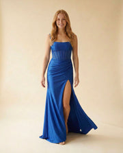 Robe Corset Ajuste Marine