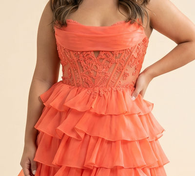 Robe A Étage Orange