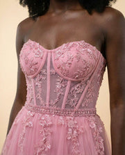 Bustier Gown Pink