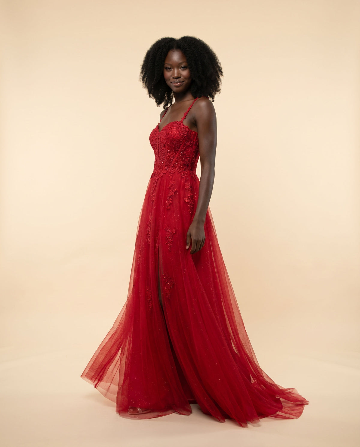 Robe En Tulle Bourgogne
