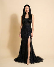 Robe Bustier Ajustée Noire