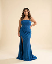 Robe corset scintillante Royal