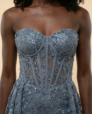 Robe à Paillettes Ardoise