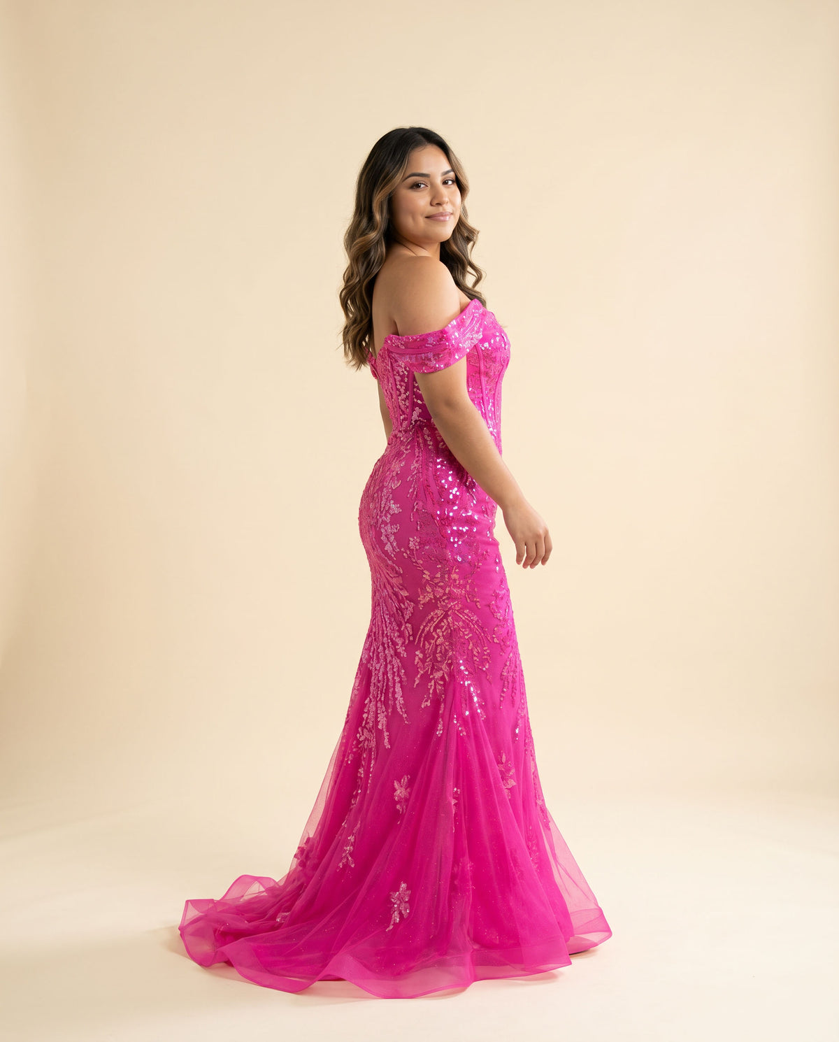 Robe Rose Fuchsia