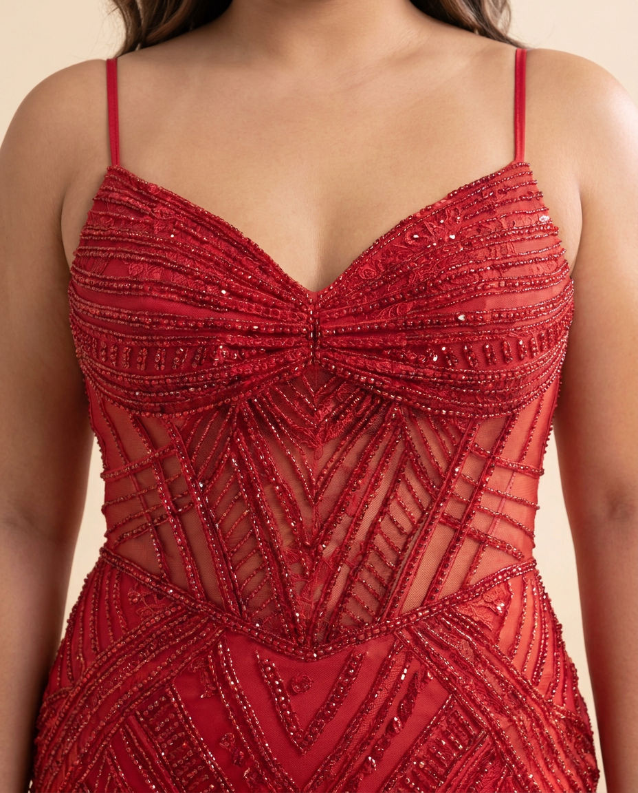 Red Gown