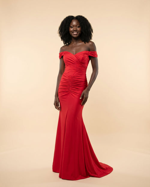 Amarra - Robe Corset Ajustée Royal - Bleu royal