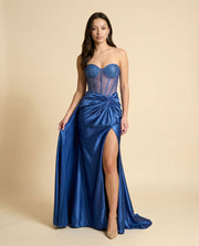 Robe Corset Scintillante Royal