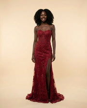 Robe Corset Bourgogne