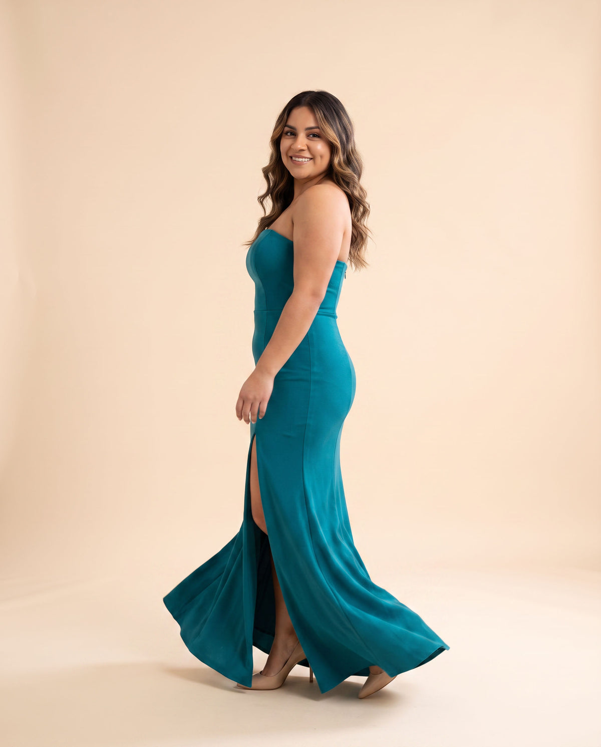 Robe Sirène Teal