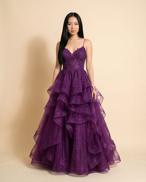 Ellie Wilde - Robe Plum - Prune