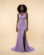 Robe Sirène Lilas