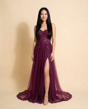 Robe Sirène Prune