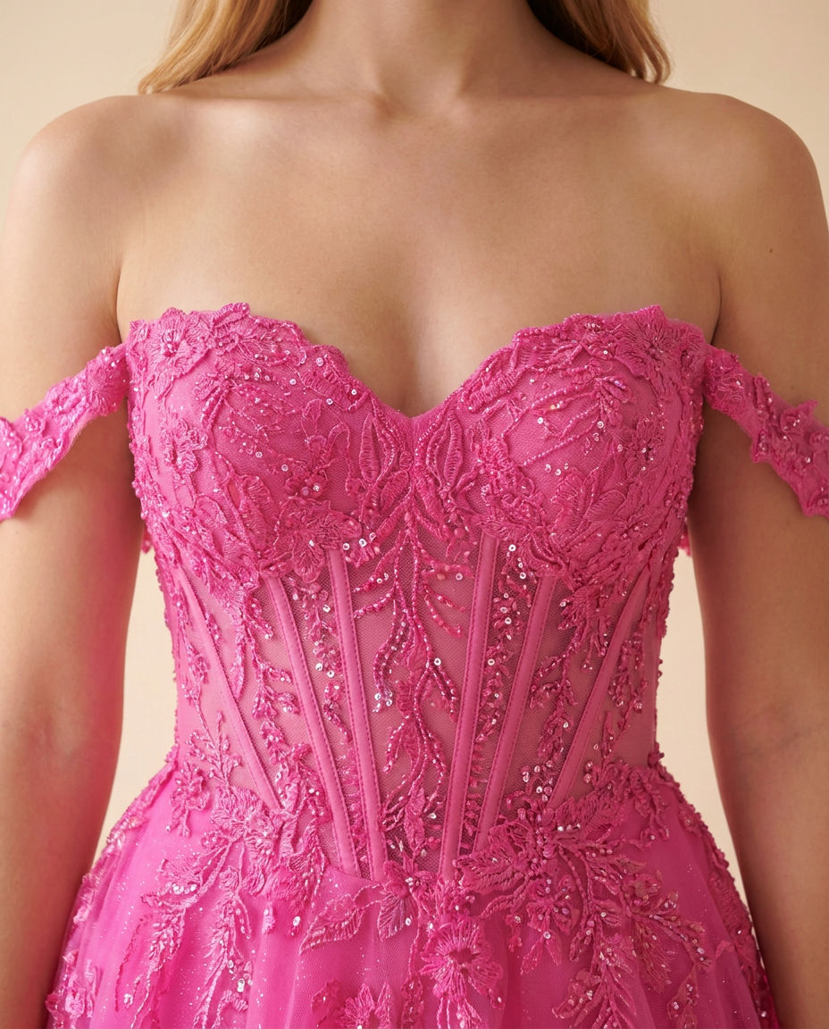 Robe Corset Fuchsia