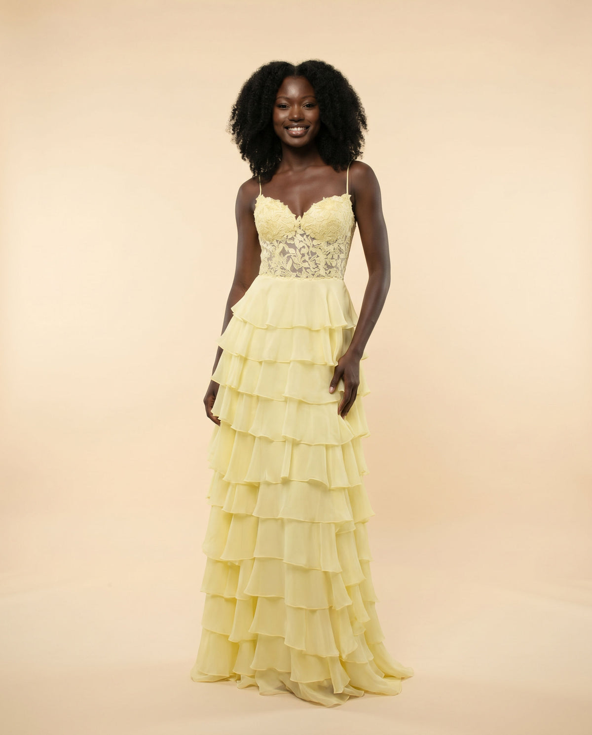 Robe À Volants Aqua