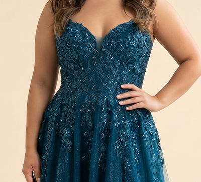Robe Sarcelle Foncé