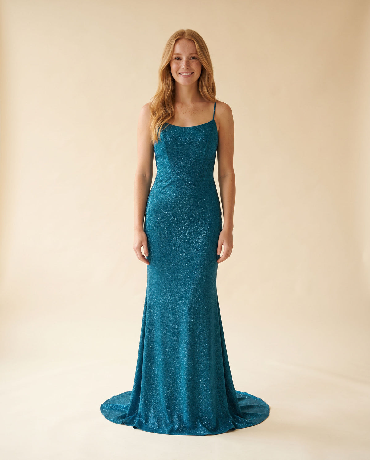 Robe corset scintillante Sarcelle