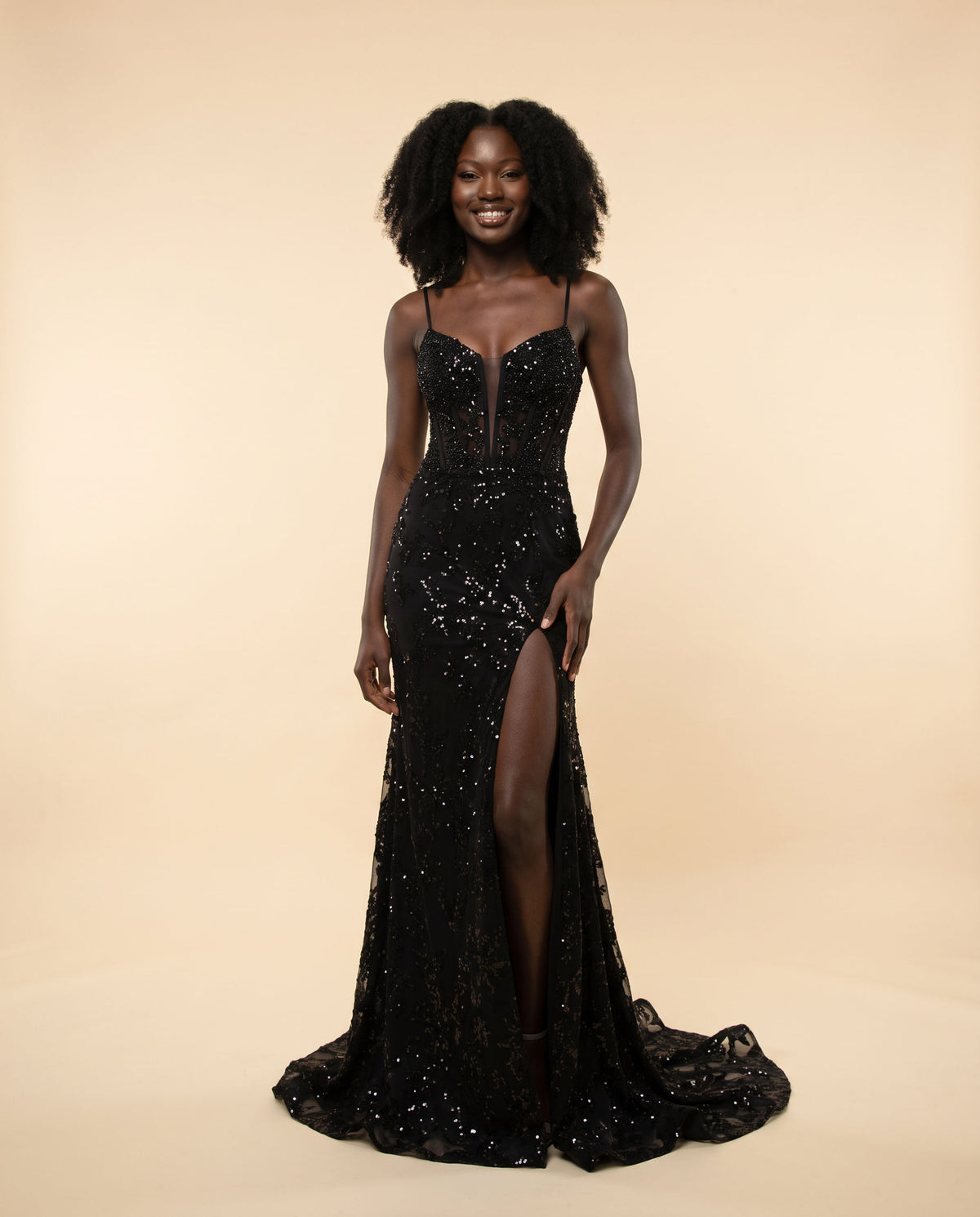 Robe Ajustée Noire