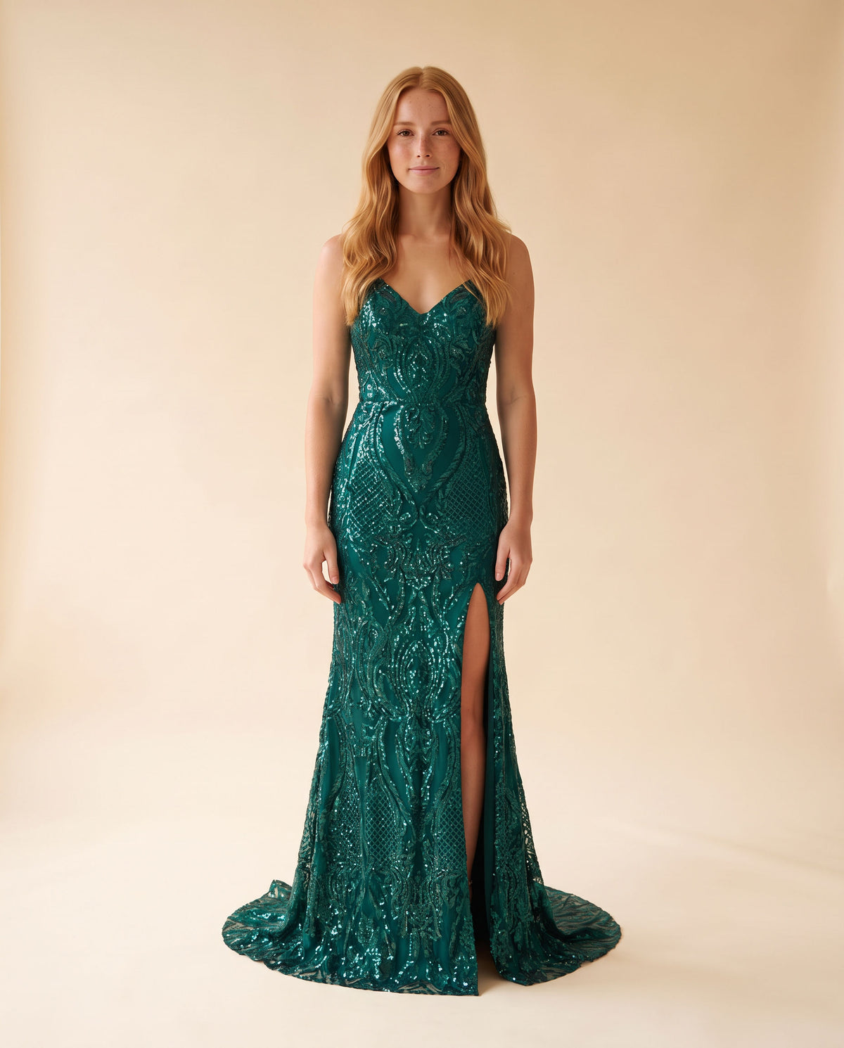 Robe Ajustée Emerald