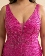 Robe Sirène Fuchsia