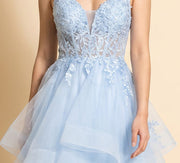 Robe à Étages Marine