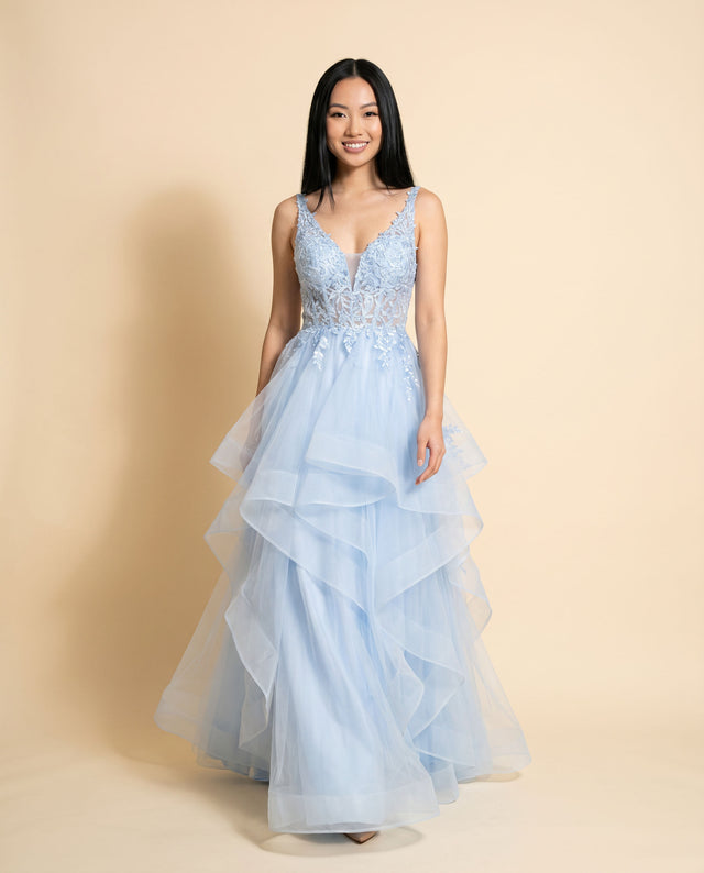 Robe à Étages Marine