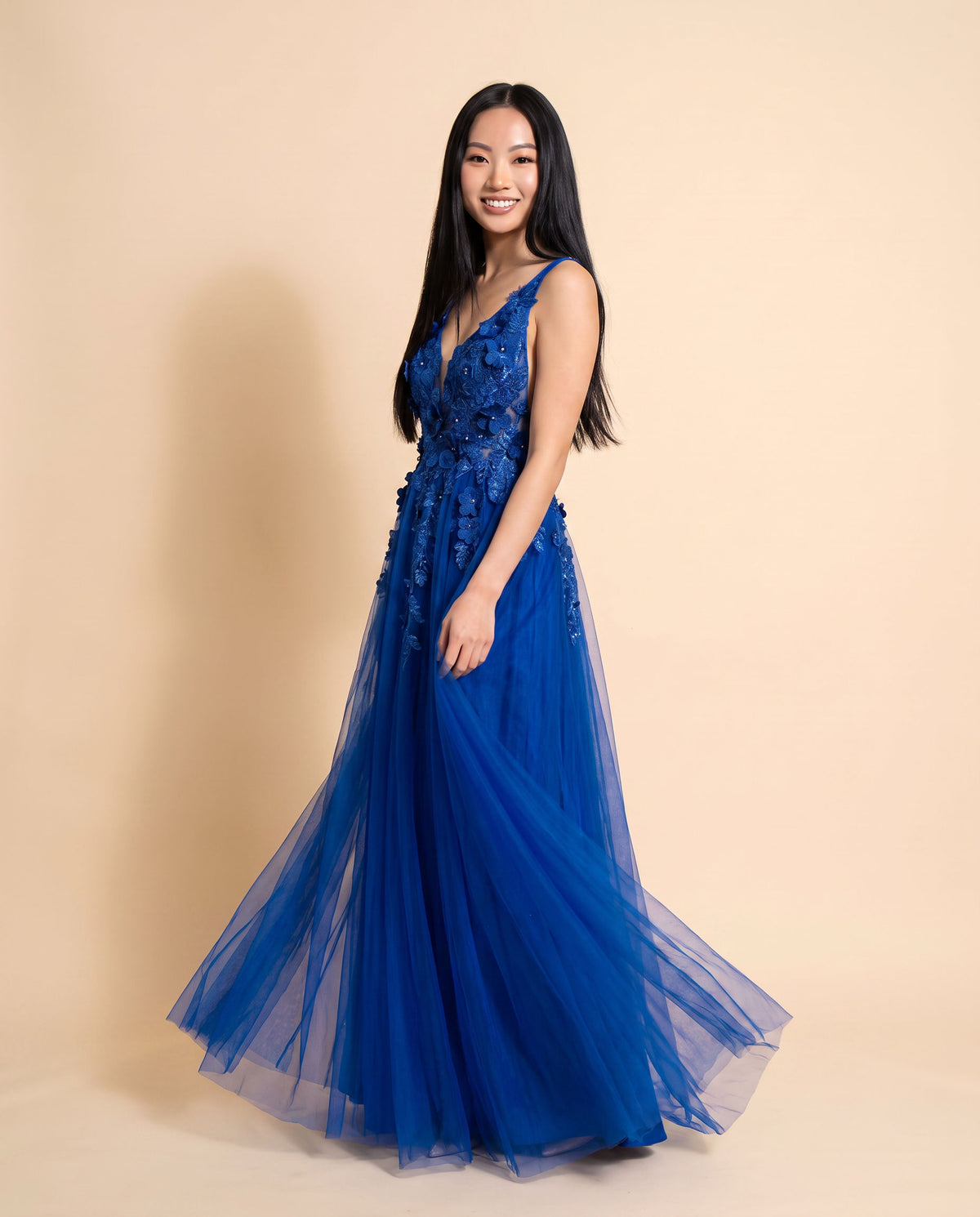 Robe Fluide Bleu