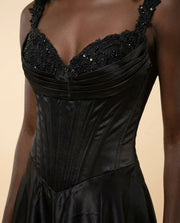 Robe Corset Noire