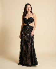 Robe Avec Ouvertures Ivoire