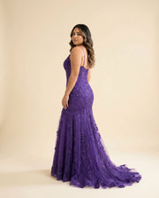Robe Sirène Violette