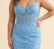 Robe Bleu Clochette