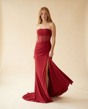 Robe Bustier À Corset Royal