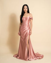 Robe À Corset Antique Bleu