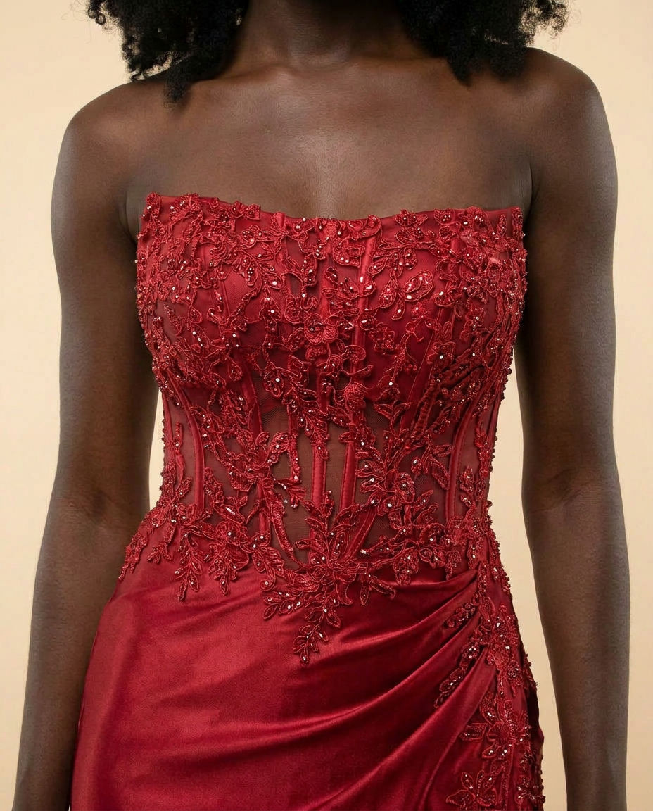 Robe Deep Red