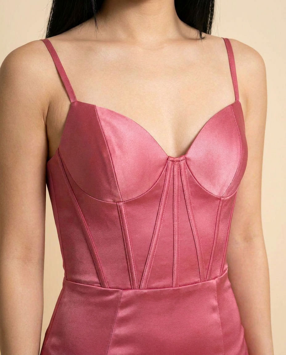 Robe Fuchsia Flamboyant