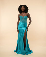 Robe Corset Teal