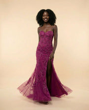 Robe Sirène Magenta