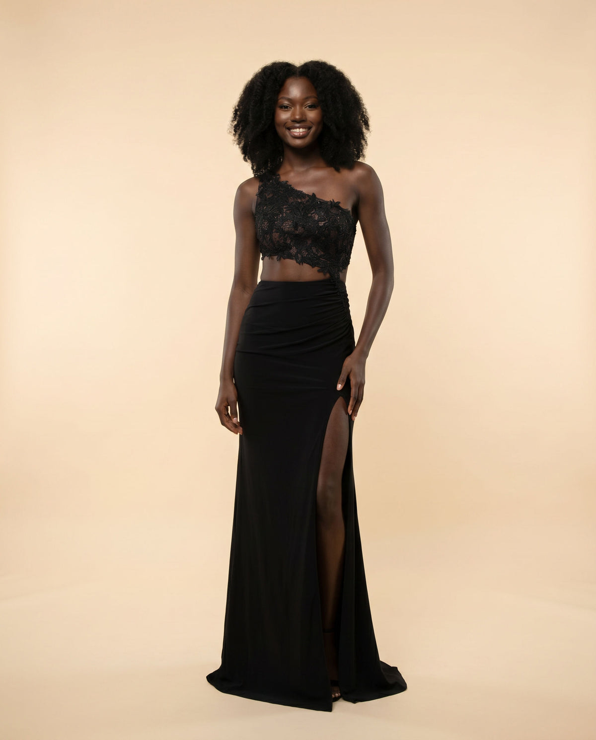 Robe Asymetrique Noire