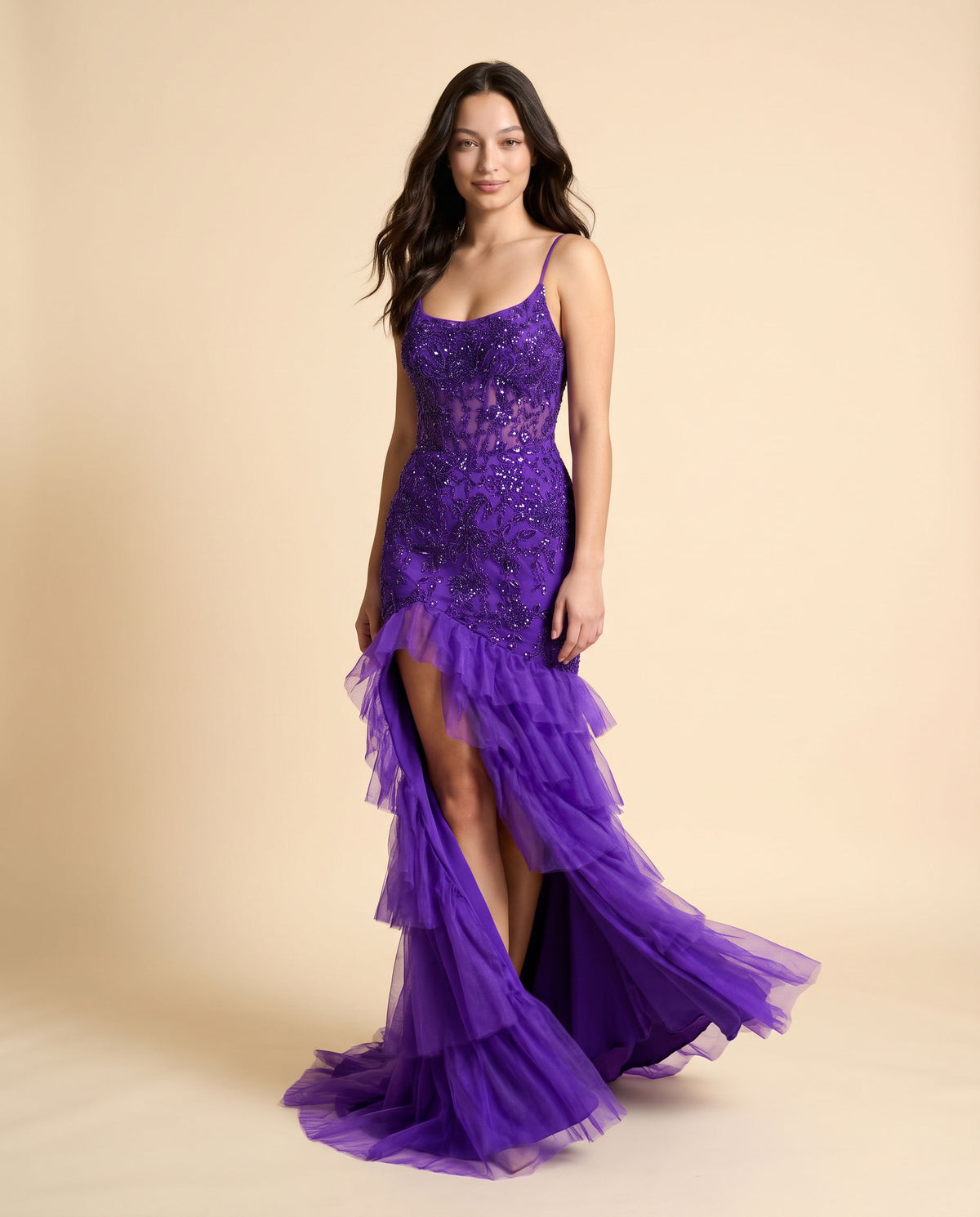 Robe Violet Foncé