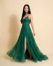 Mermaid Gown Emerald