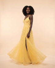 Robe Jaune En Tulle