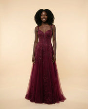 Lace Gown Wine