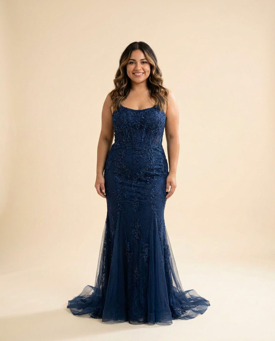 Robe Sirène Marine
