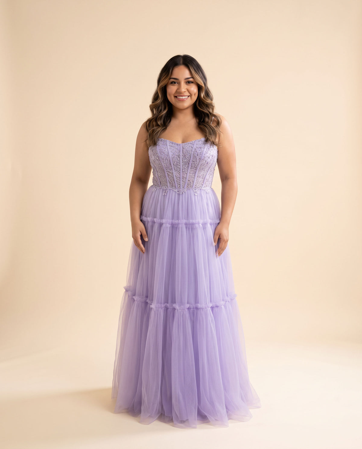 Robe En Tulle Lavande