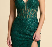 Robe Corset Emeraude