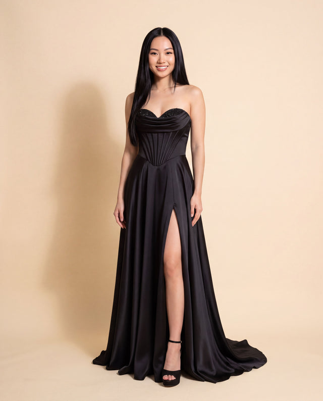 Robe Corset Noire