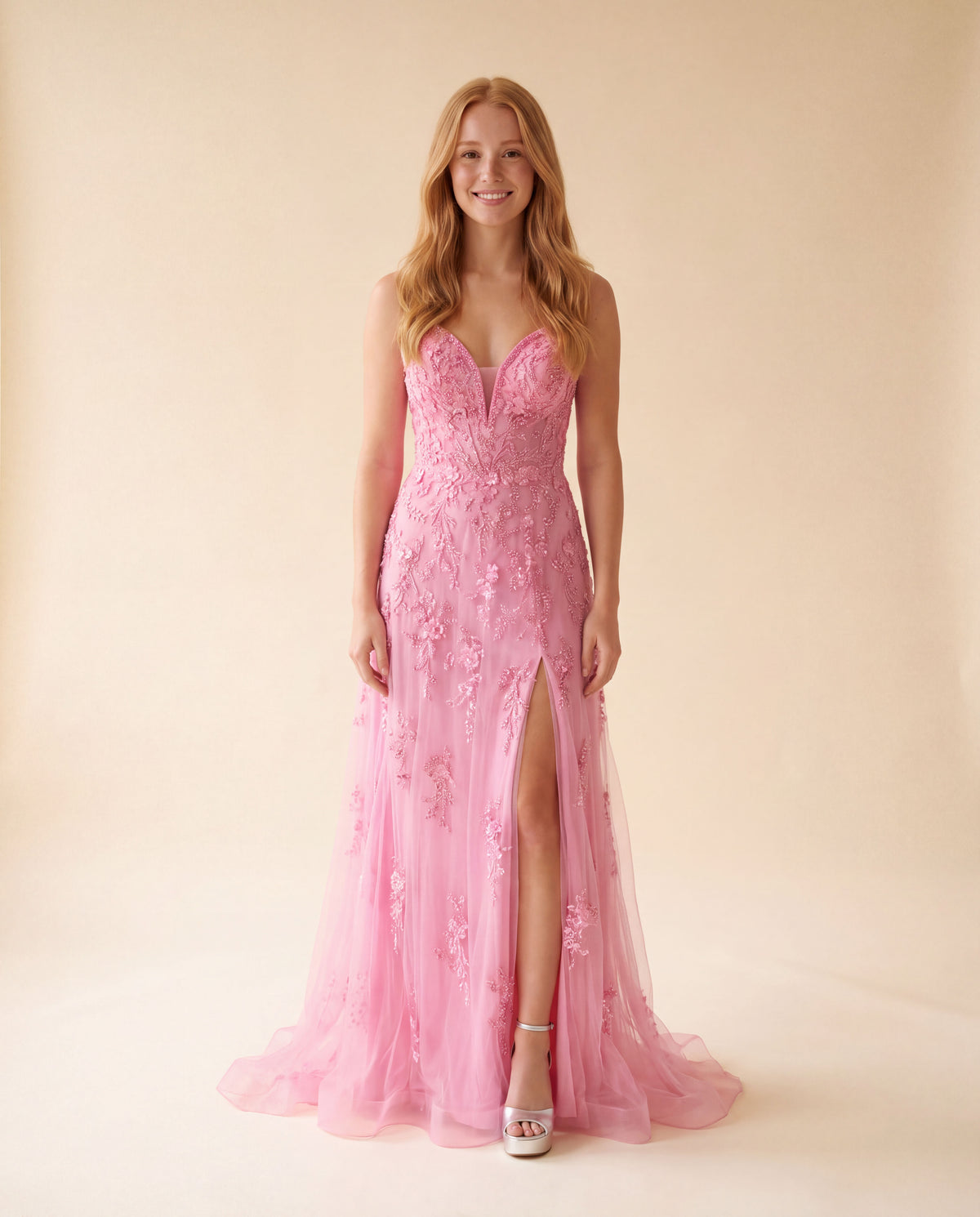 Robe Sirène Rose